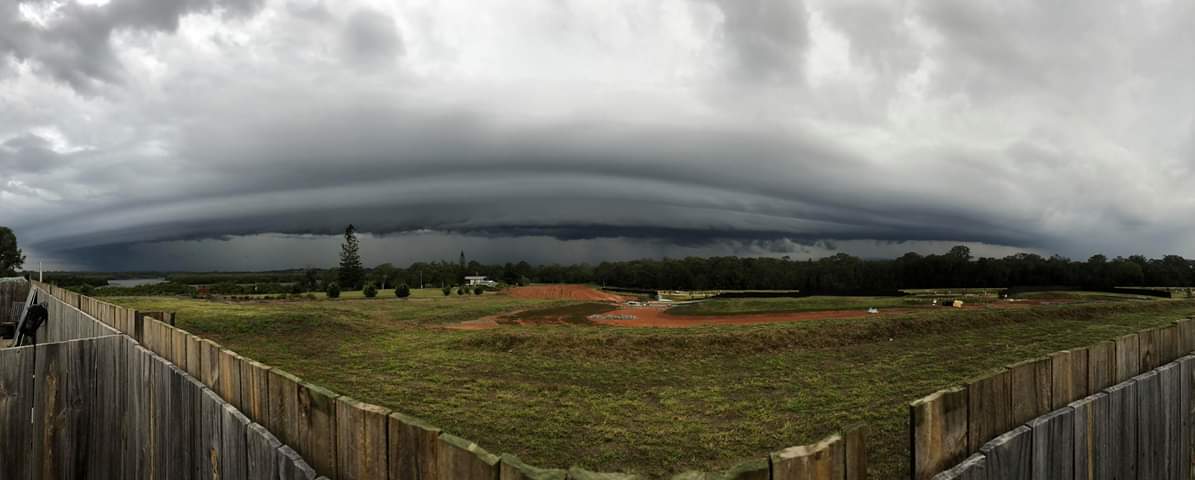 Hail And Damaging Wind Forcasted In Brisbane This Week